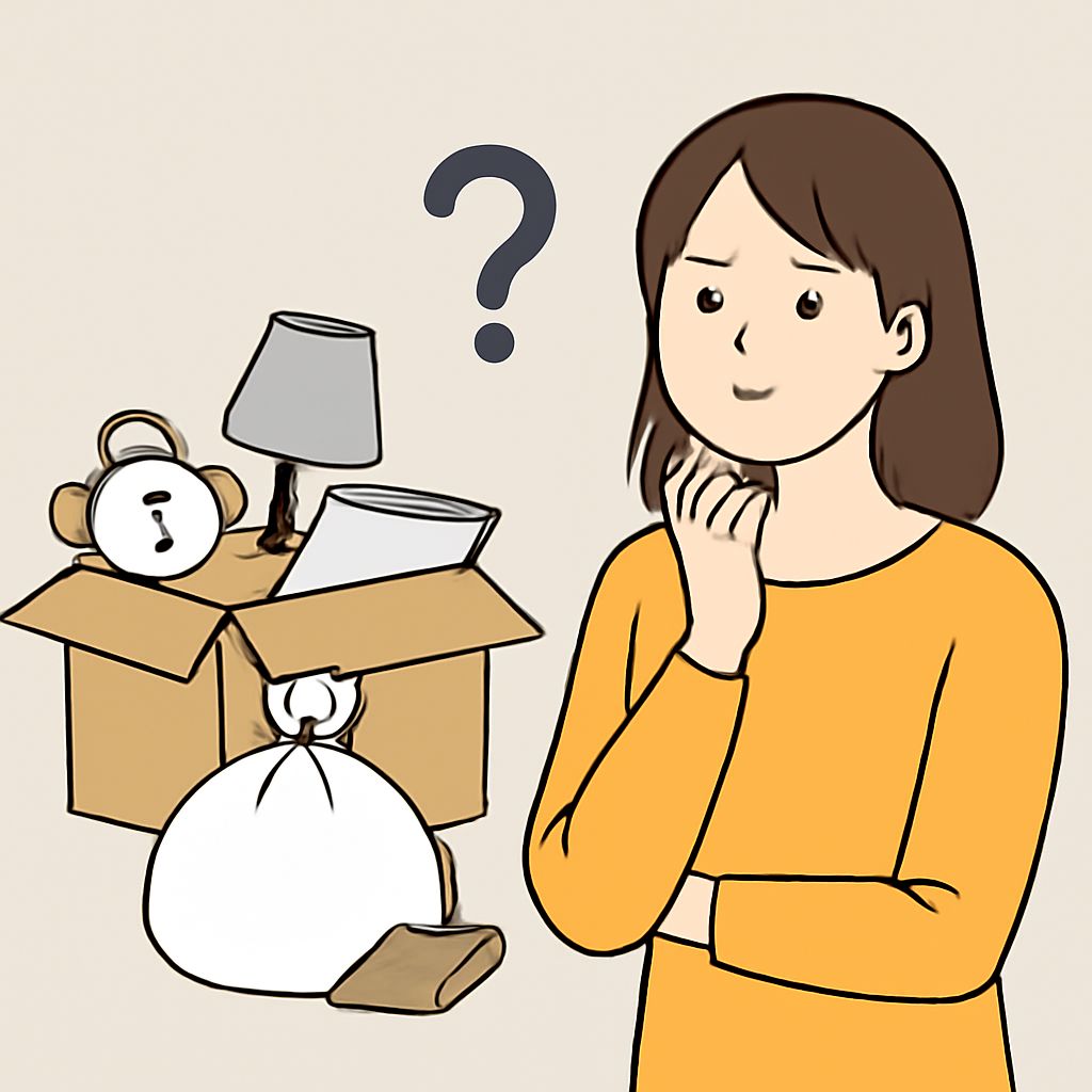 不用品回収の流れと心構えガイド
