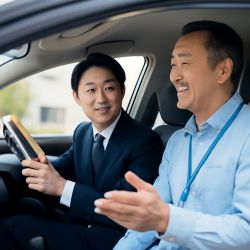 企業の運転業務を変える出張教習