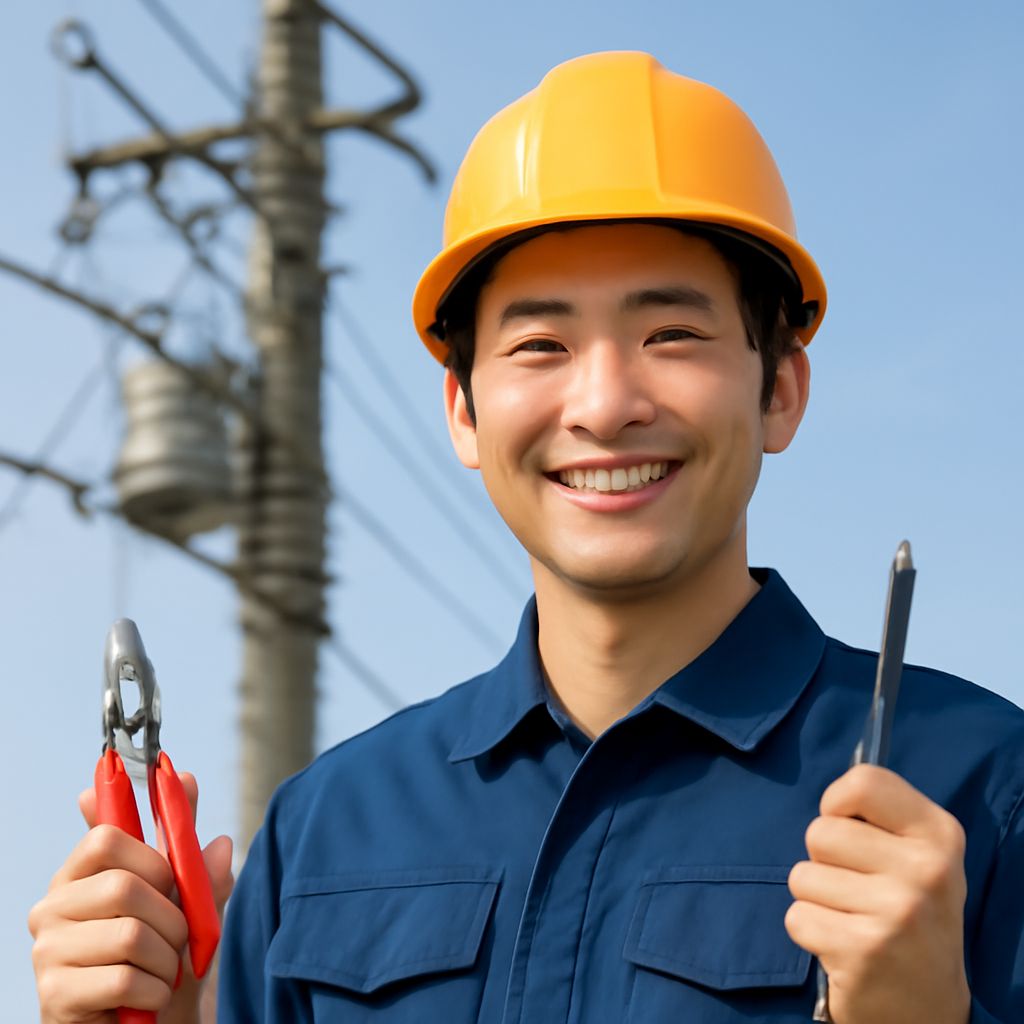 周南市で電気工事士として成長！