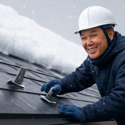 雪止め工事で守る冬の安心