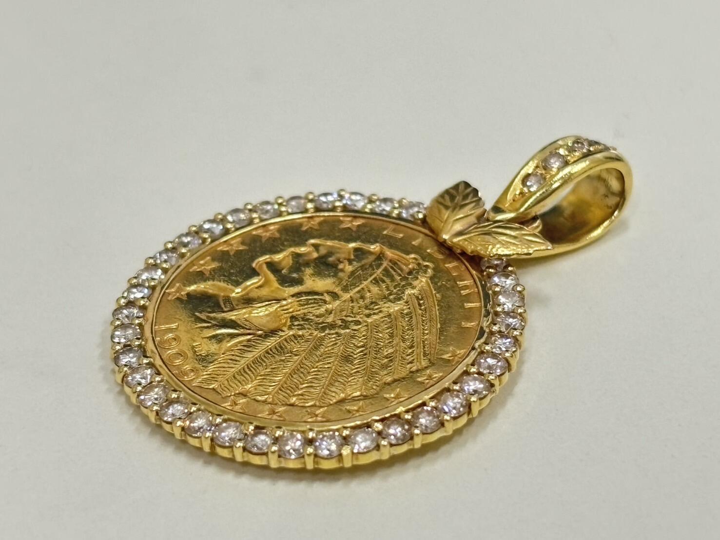 【インディアン金貨付き　トップ】を買い取りしました！イメージ