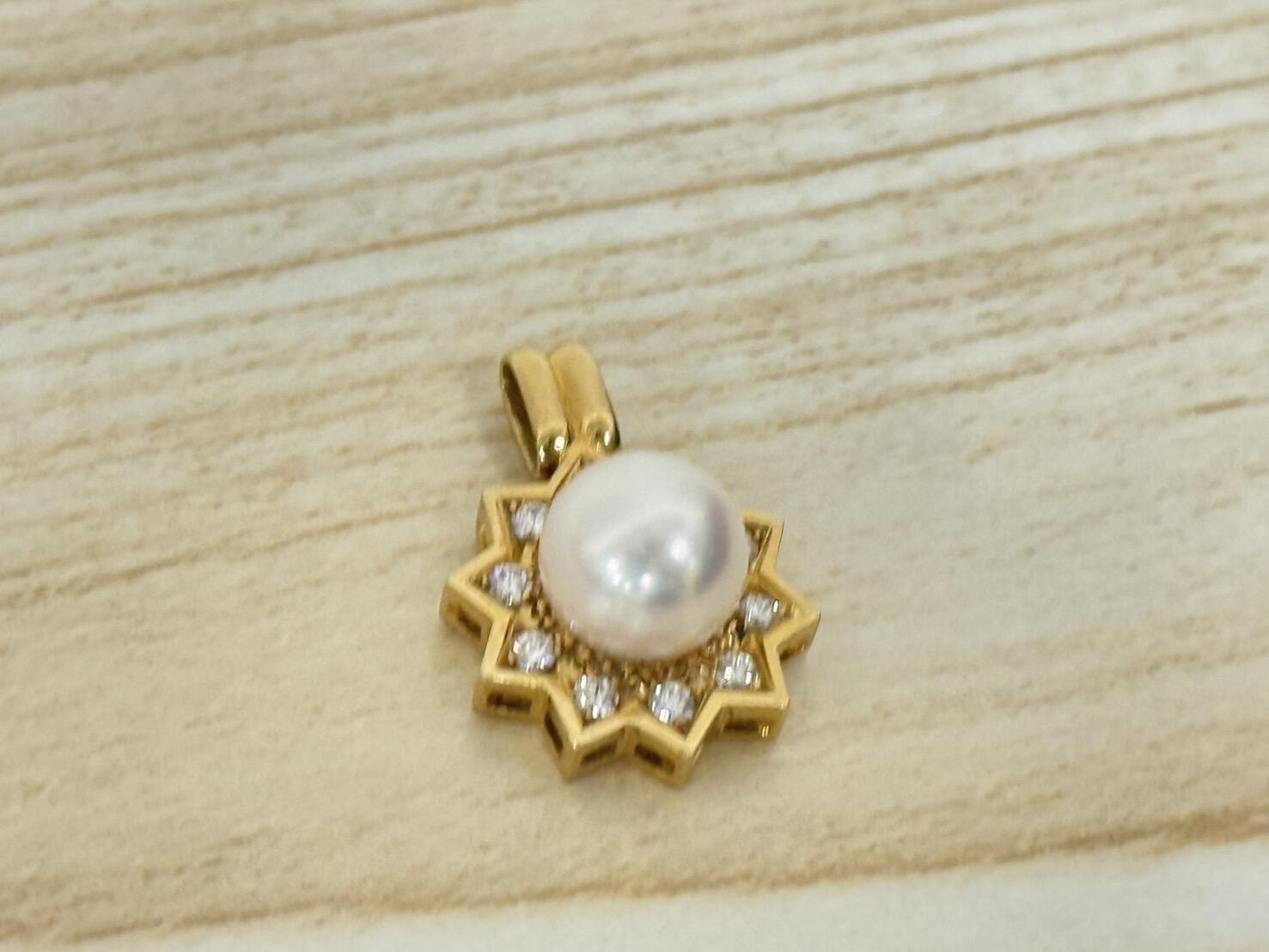 【パール付き　ネックレストップ】を買い取りしました！イメージ