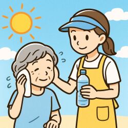 大垣市の夏対策と介護