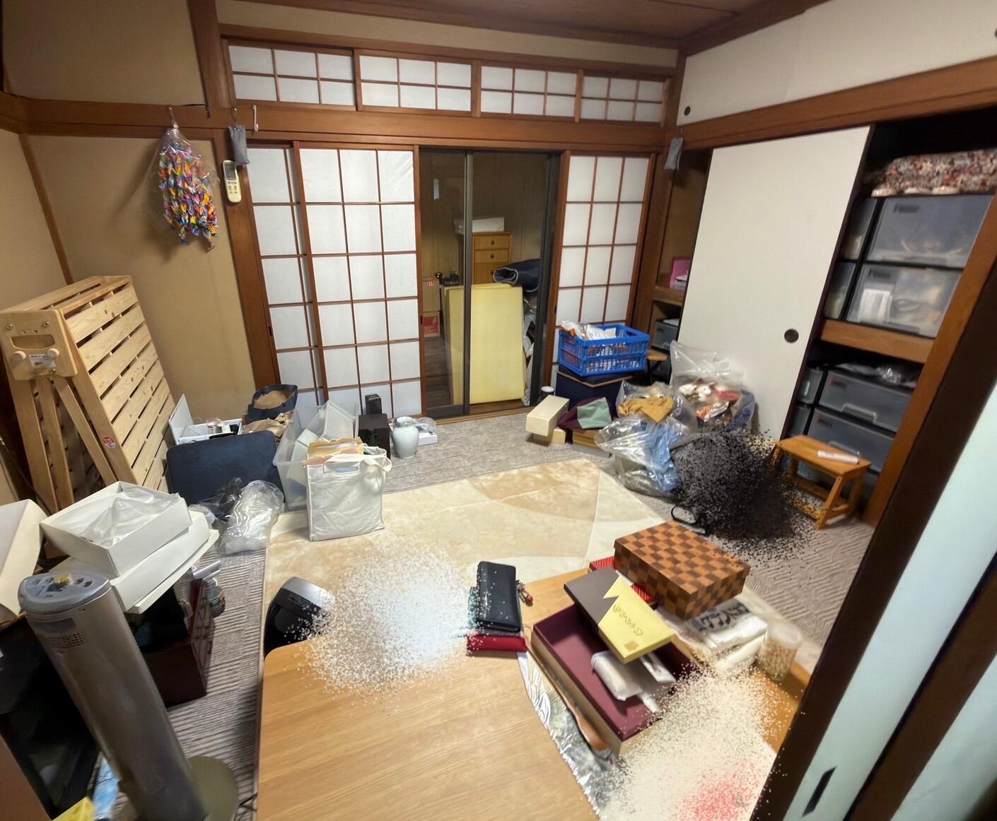 遺品整理をさせていただきました
