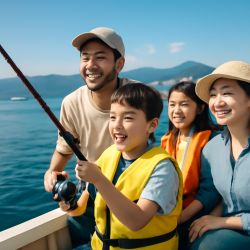 家族で楽しむ富山湾の釣りとクルーズ