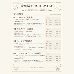 炭酸浴コースを始めました！いつものお手入れに新しいケアを