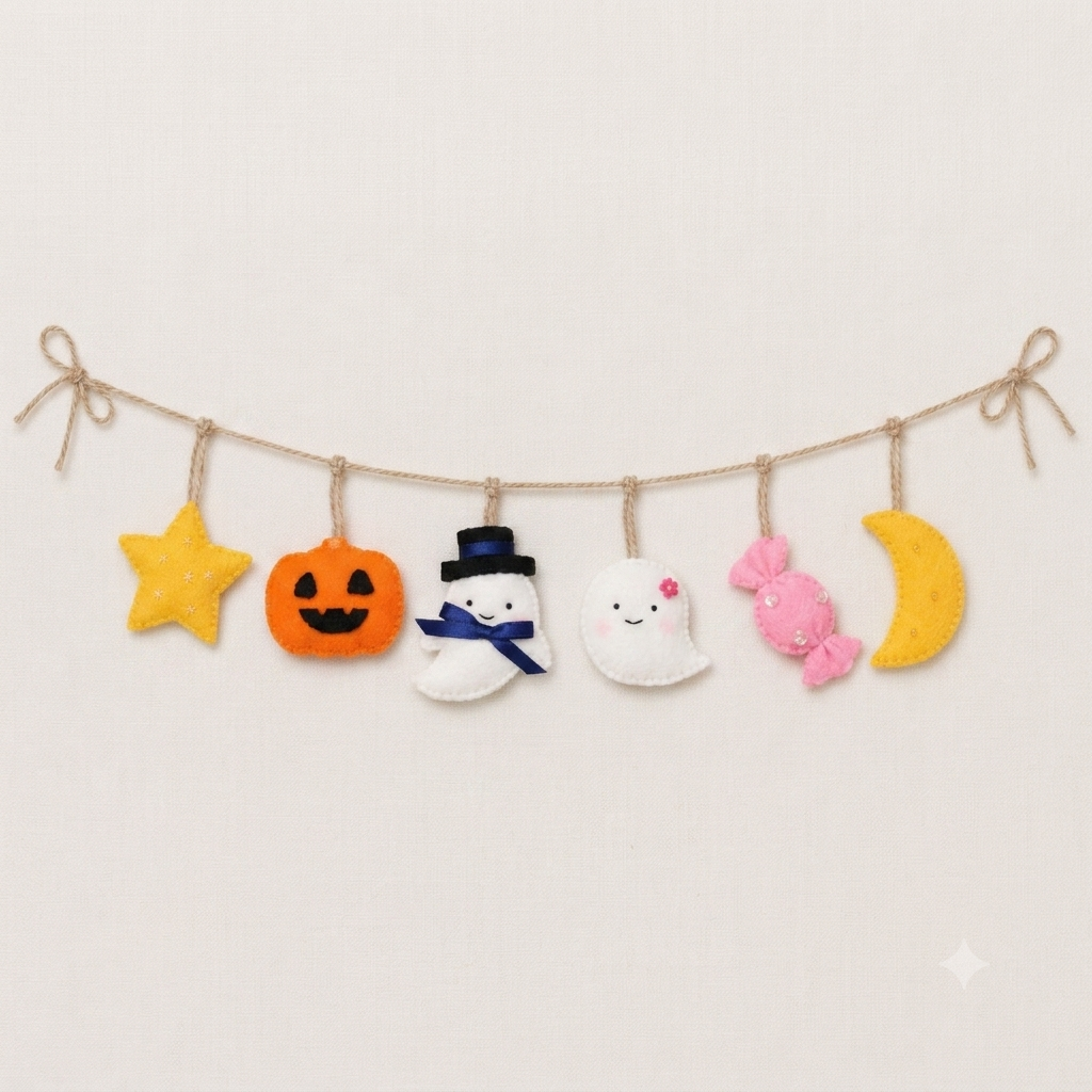 🎃 ハロウィンのガーランド オーナメント 🎃