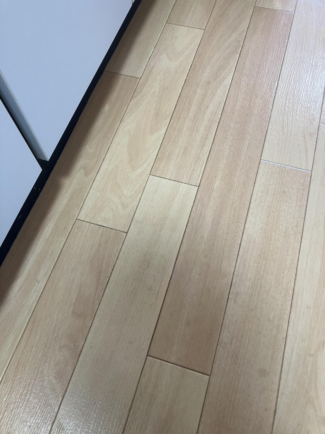 クッションフロア焦げ跡｜施工後