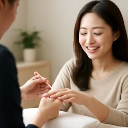 秋田市川尻の癒しネイル体験
