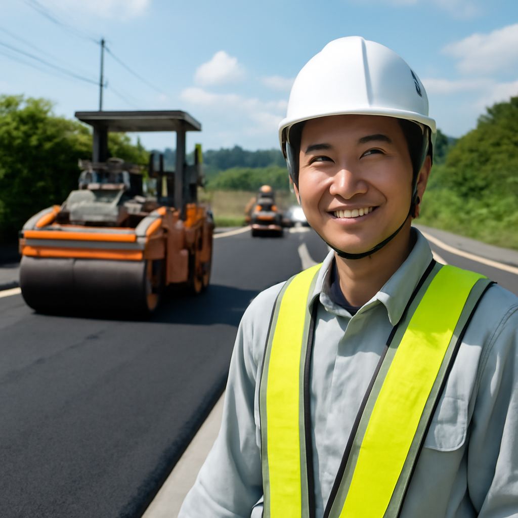 児湯郡の道路工事が地域を変える
