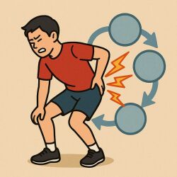 大垣市でスポーツ障害・急な腰痛にお悩みの方へ！痛みの放置が招く二次障害の恐怖画像