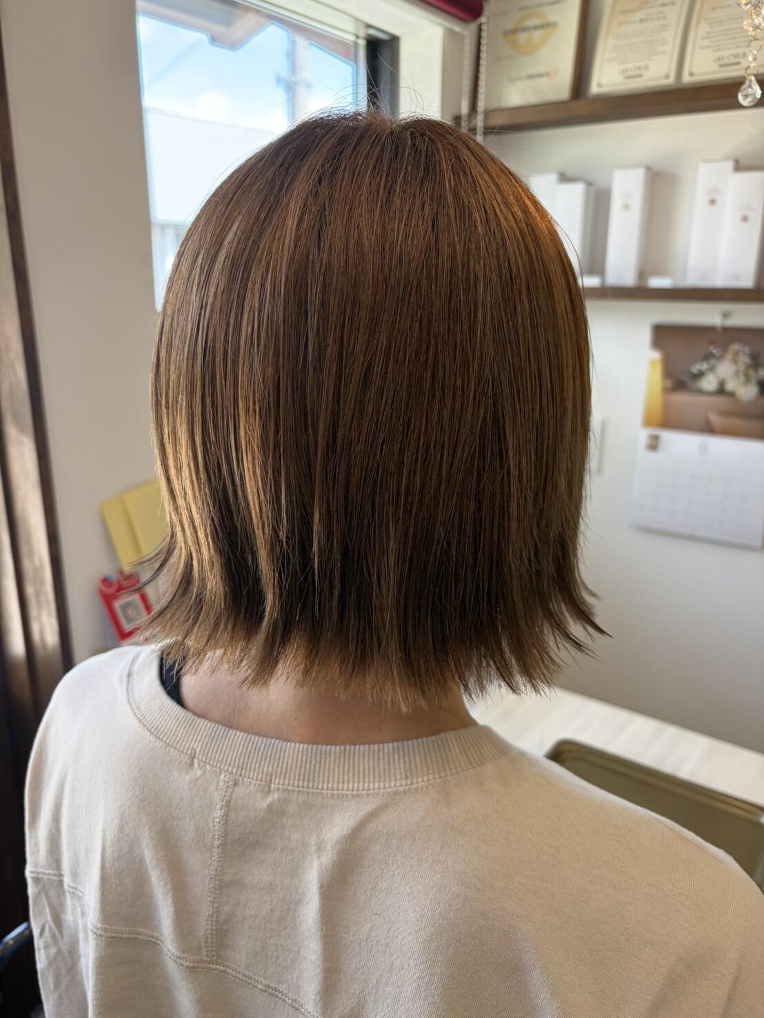 外ハネ♪