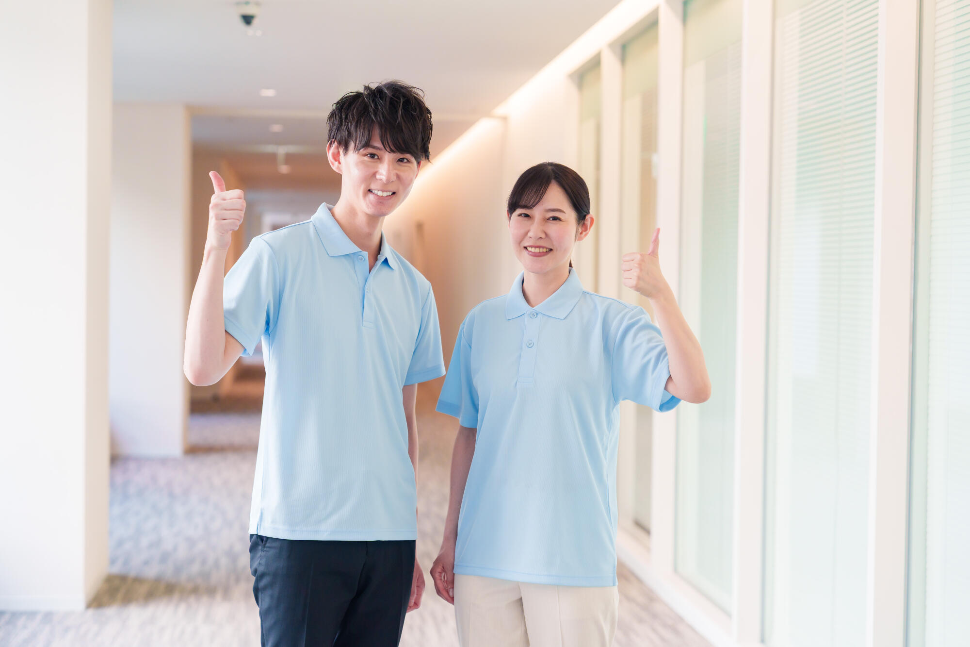 介護職員×アルバイト・パートの仕事風景