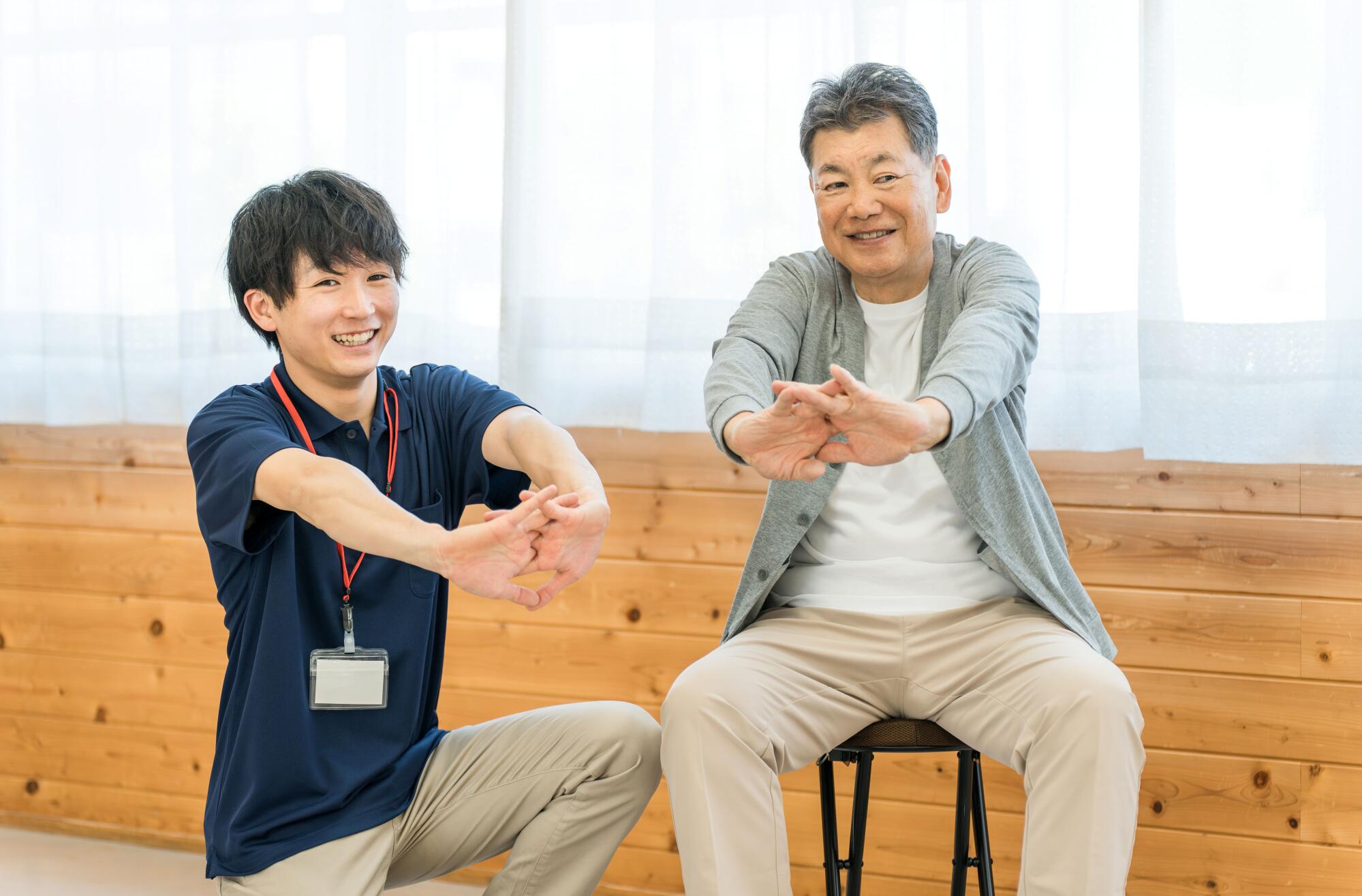 作業療法士×正社員の仕事風景