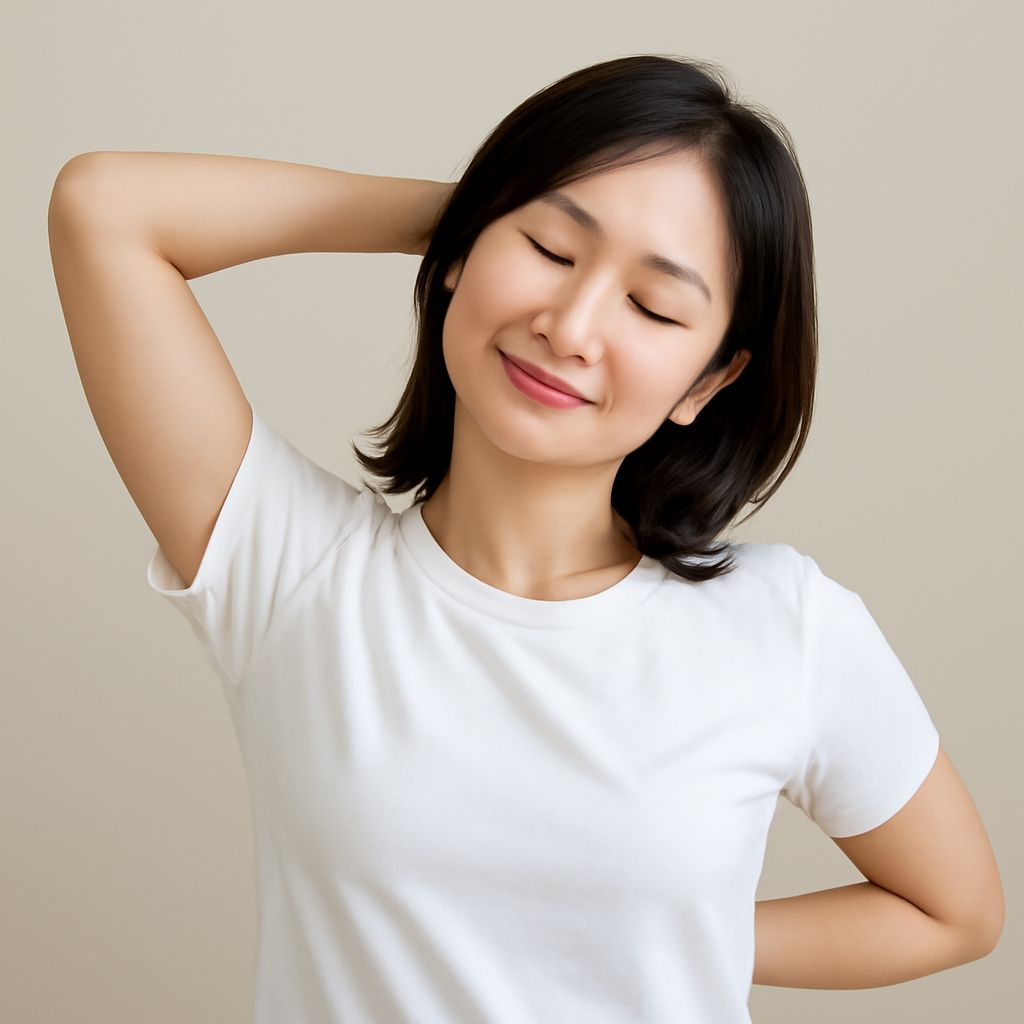 肩こり解消！簡単ストレッチ法