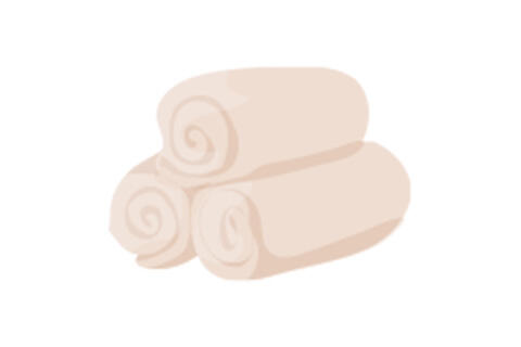 蒸しタオル