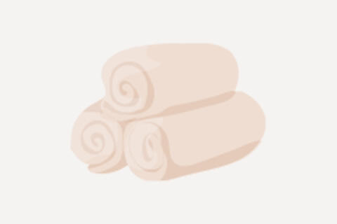 蒸しタオル