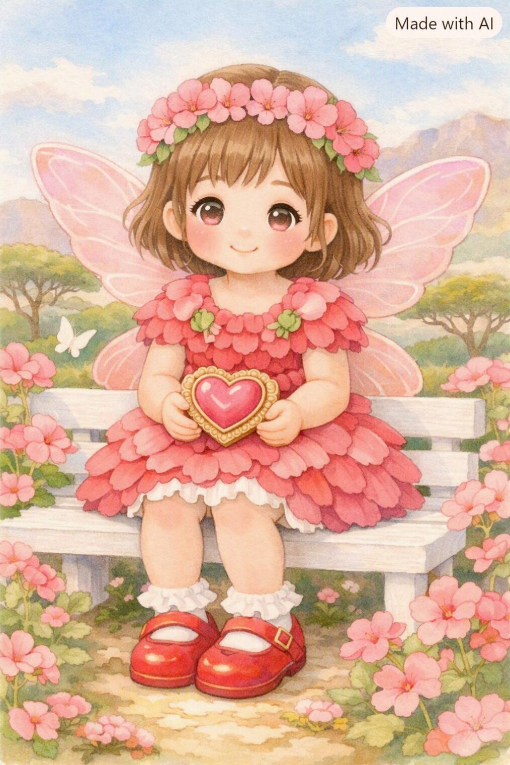 ゼラニウム妖精ゼラリアちゃん#野江#リラクゼーション