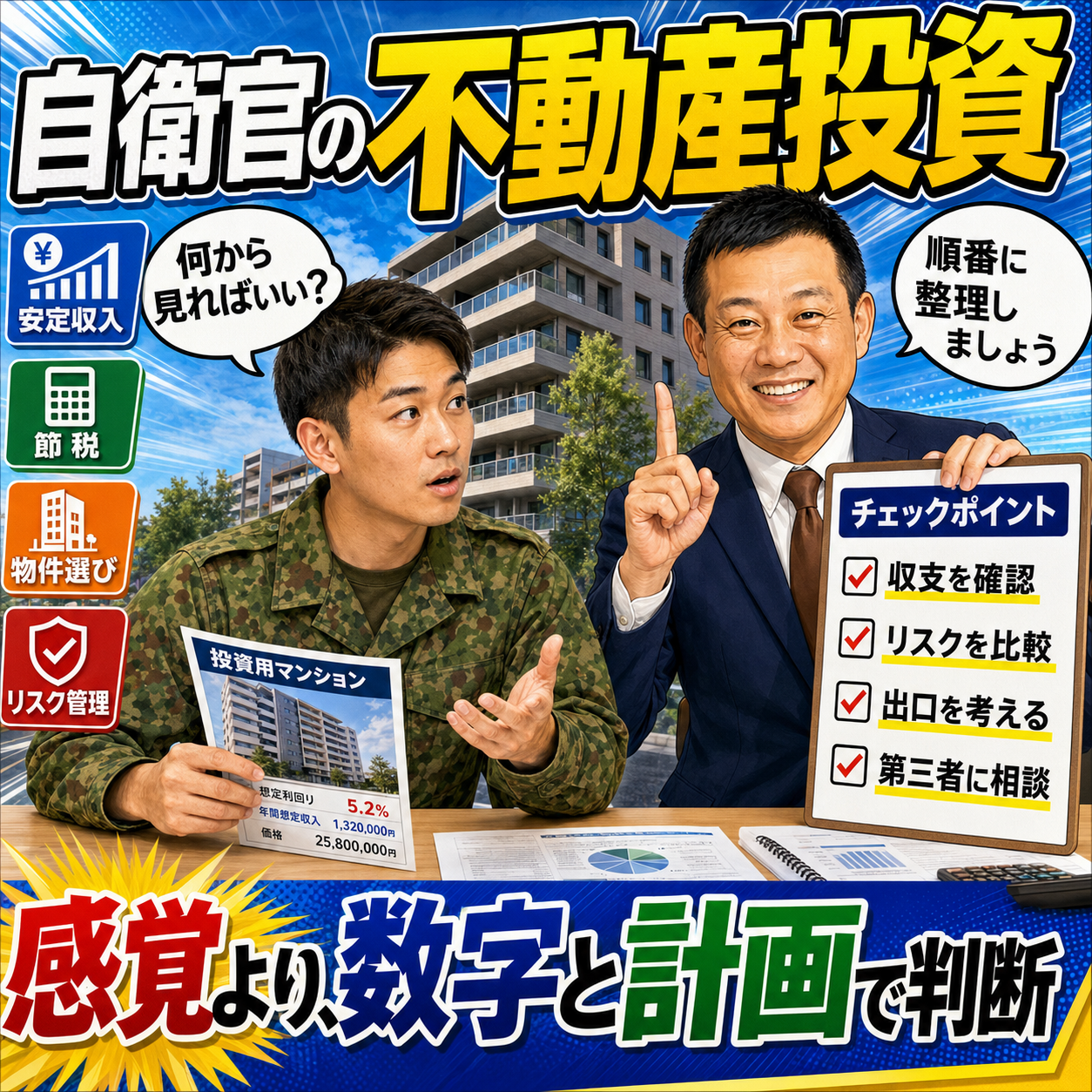 ⑫ 不動産所得と税金｜節税と赤字を混同しない