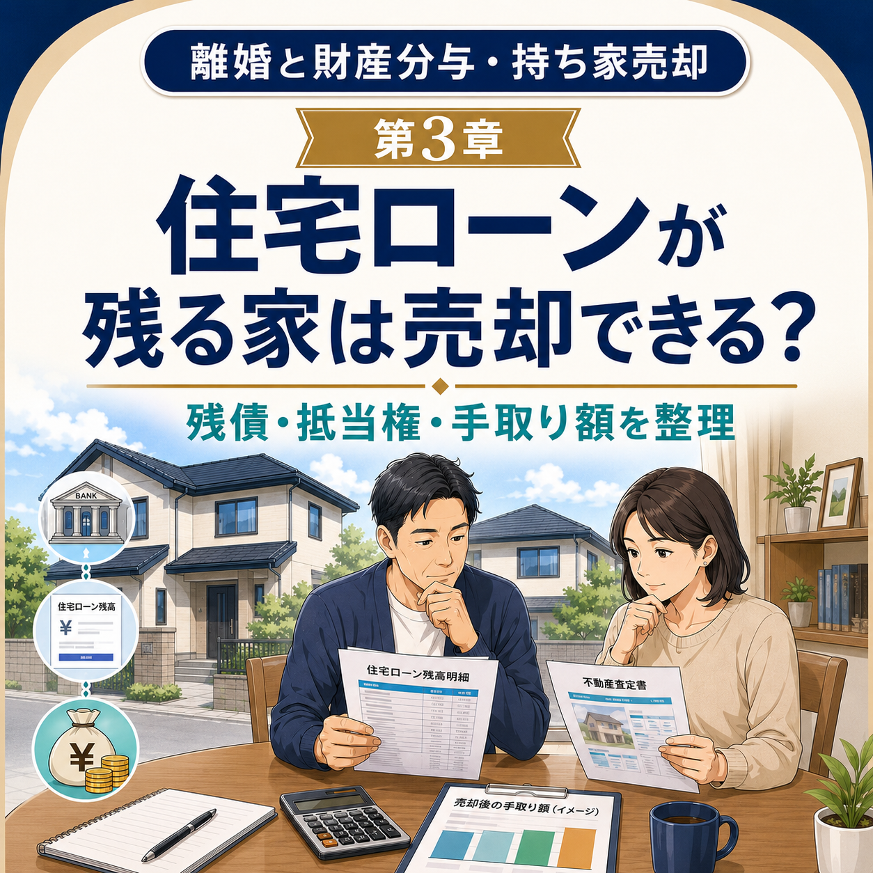 ③ 大村市の離婚・財産分与と持ち家売却｜売る・残す・住み続けるための実務ガイド