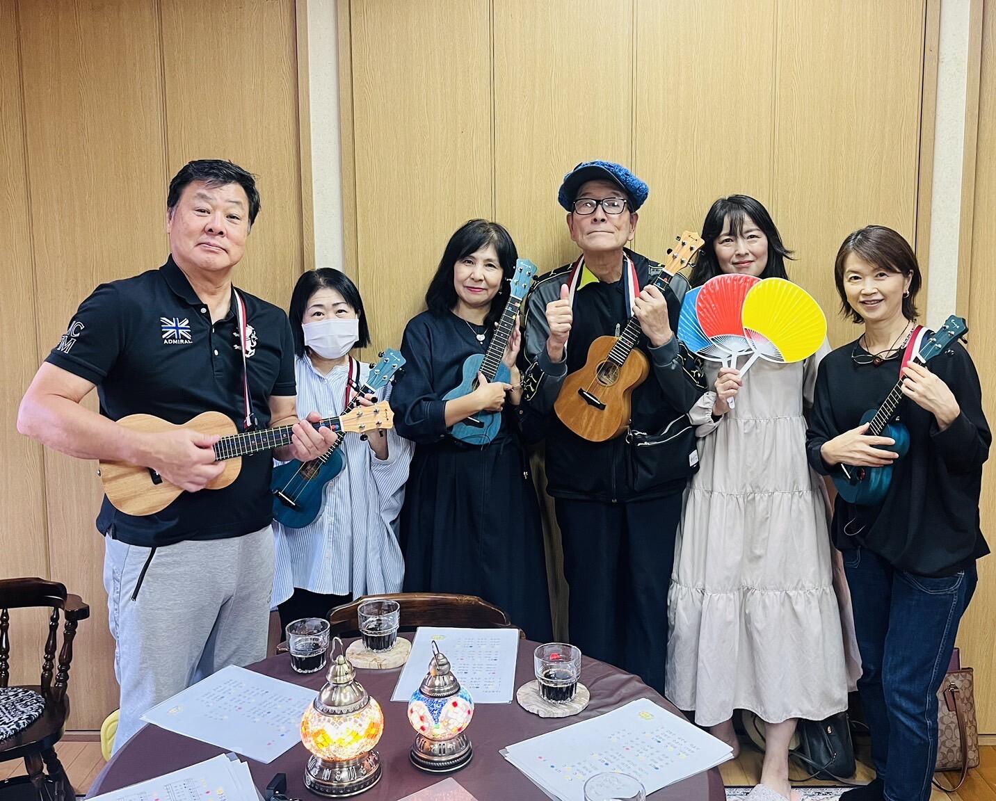 ☘️嬉里英子さんが初の講師！ウクレレ体験会 in 中間 ☘️